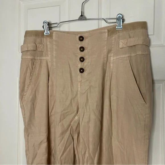 Sundance Villa Wide Leg Cropped Pants - Picture 3 of 9